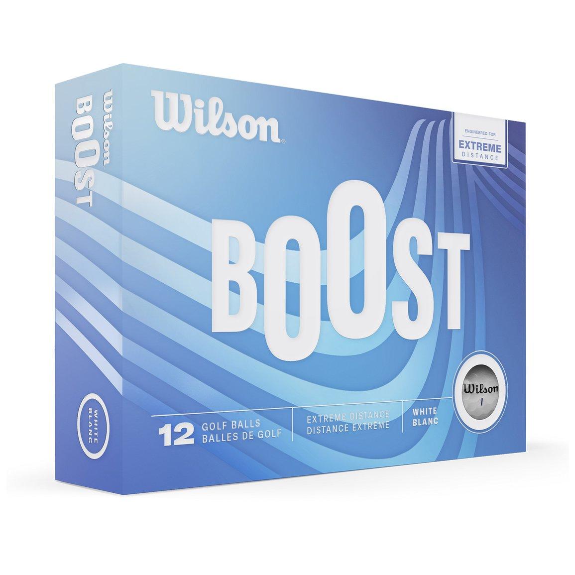 Wilson Boost custom logo golf balls